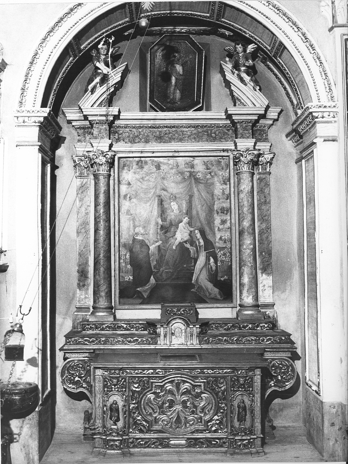 ancona, opera isolata - bottega bergamasca (seconda metà sec. XIX)