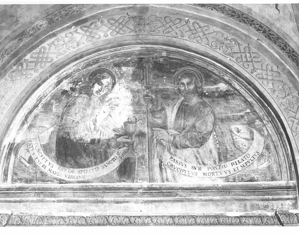 apostoli (dipinto, opera isolata) - ambito bergamasco (prima metà sec. XVI)