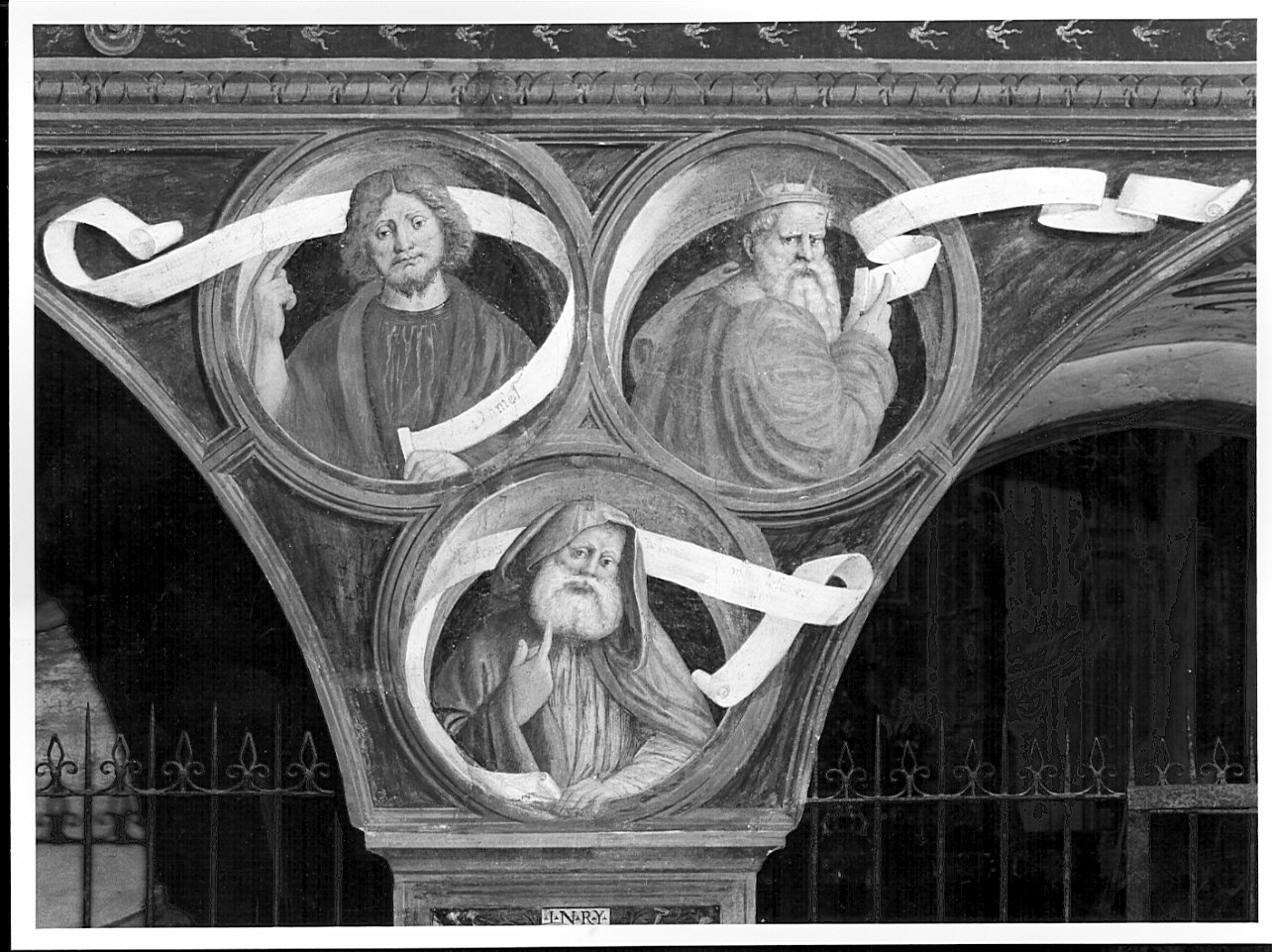 profeti (dipinto, elemento d'insieme) di Stella Fermo detto Fermo da Caravaggio (sec. XVI)