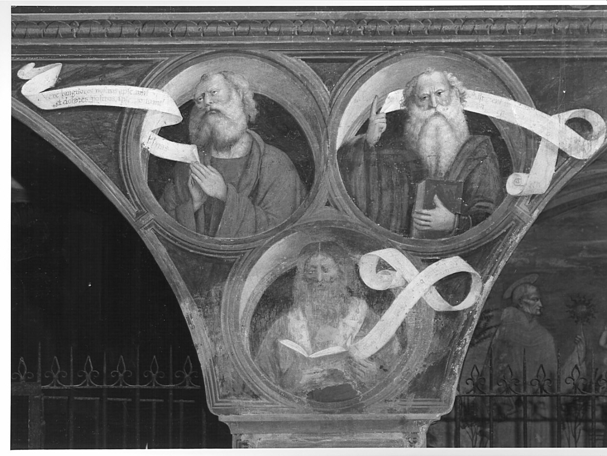 profeti (dipinto, elemento d'insieme) di Stella Fermo detto Fermo da Caravaggio (sec. XVI)