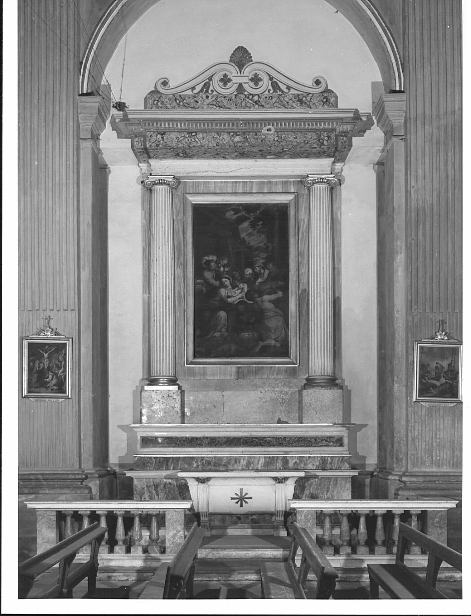 altare, opera isolata - bottega bergamasca (prima metà sec. XIX)