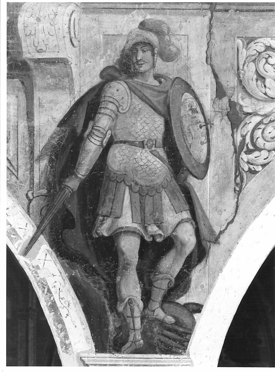 San Giorgio (dipinto, elemento d'insieme) - ambito bergamasco (sec. XVII)