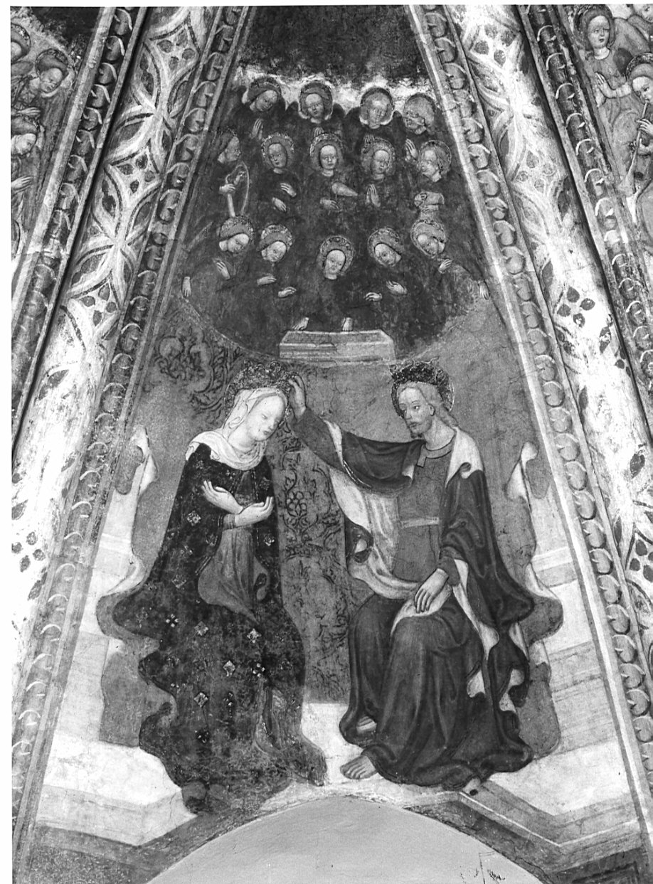 incoronazione di Maria Vergine (dipinto, elemento d'insieme) di Bembo Andrea (attribuito) (ultimo quarto sec. XV)