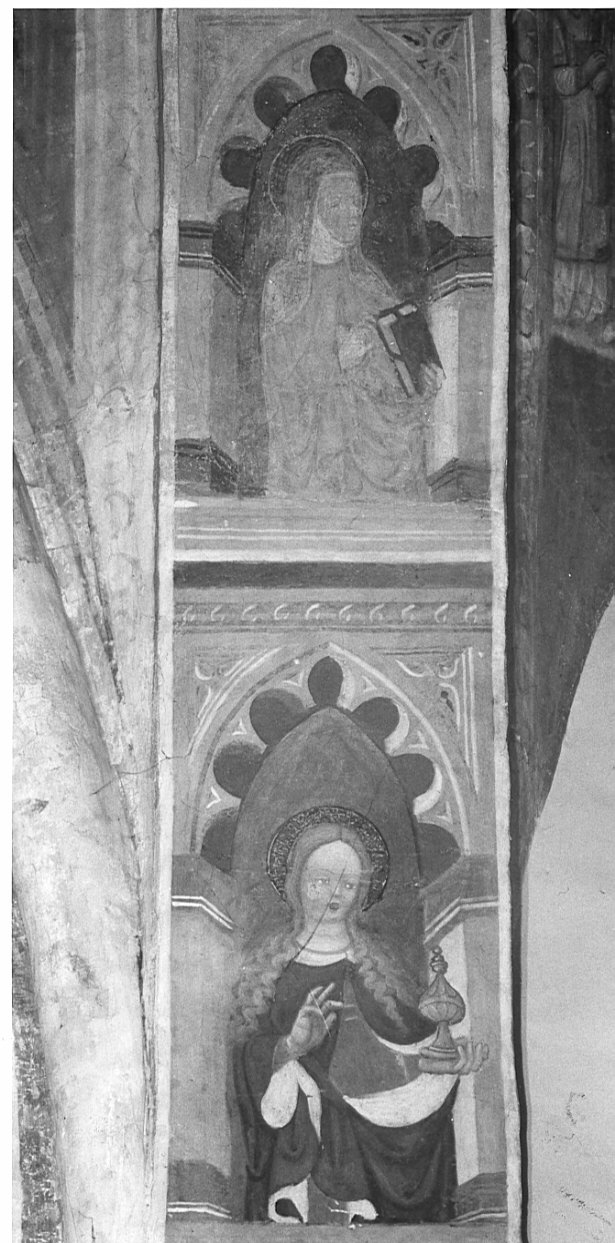 Santa Caterina de' Vigri da Bologna (dipinto, elemento d'insieme) di Bembo Andrea (attribuito) (ultimo quarto sec. XV)