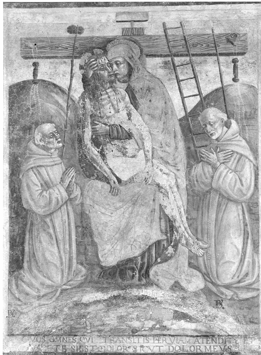 deposizione di Cristo dalla croce (dipinto, opera isolata) di Butinone Bernardino (cerchia), Zenale Bernardino (cerchia) (sec. XV)