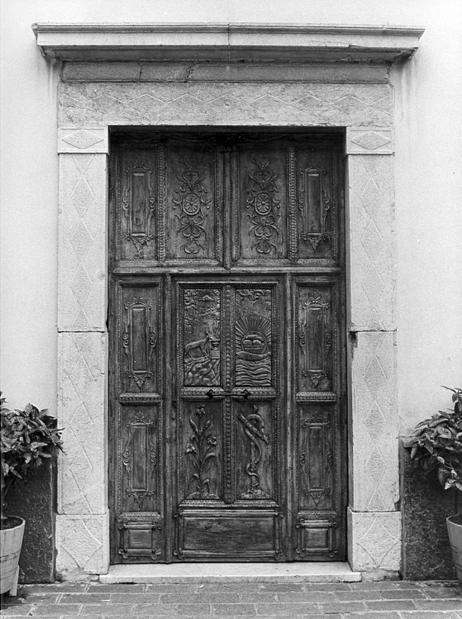 portale maggiore, opera isolata - bottega bergamasca (sec. XVIII)