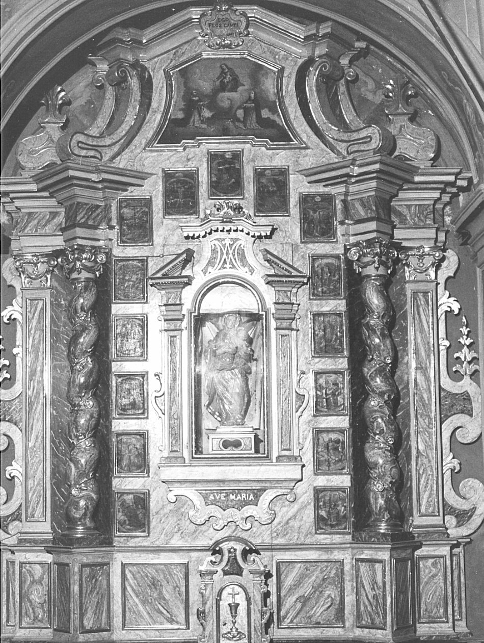 ancona, complesso decorativo - bottega bergamasca (metà sec. XVIII)