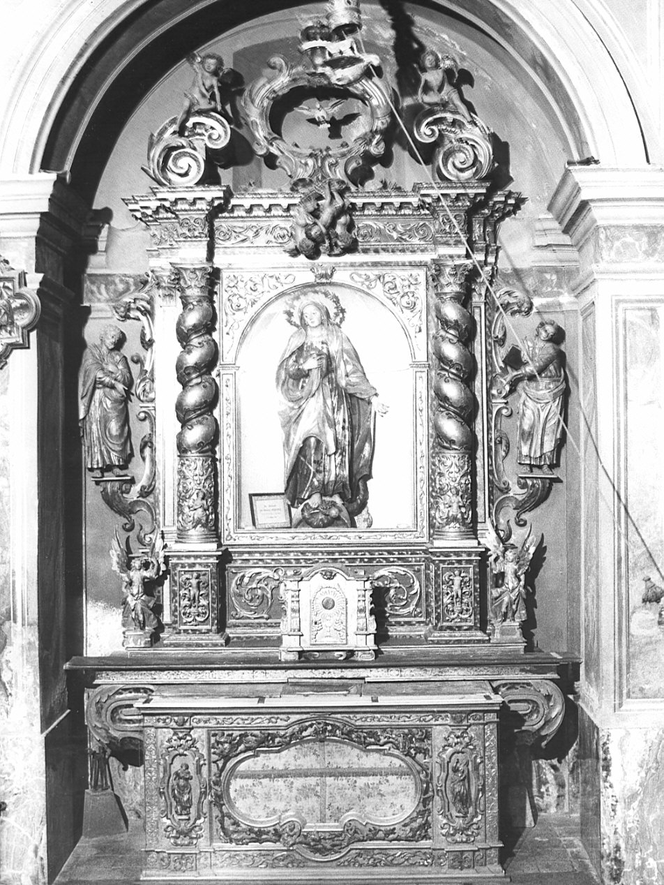 ancona, complesso decorativo di Piccini Giovanni (attribuito) (fine/inizio secc. XVII/ XVIII)
