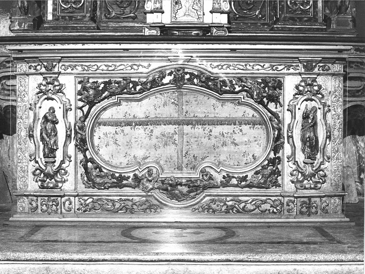 paliotto di Piccini Giovanni (attribuito) (fine/inizio secc. XVII/ XVIII)