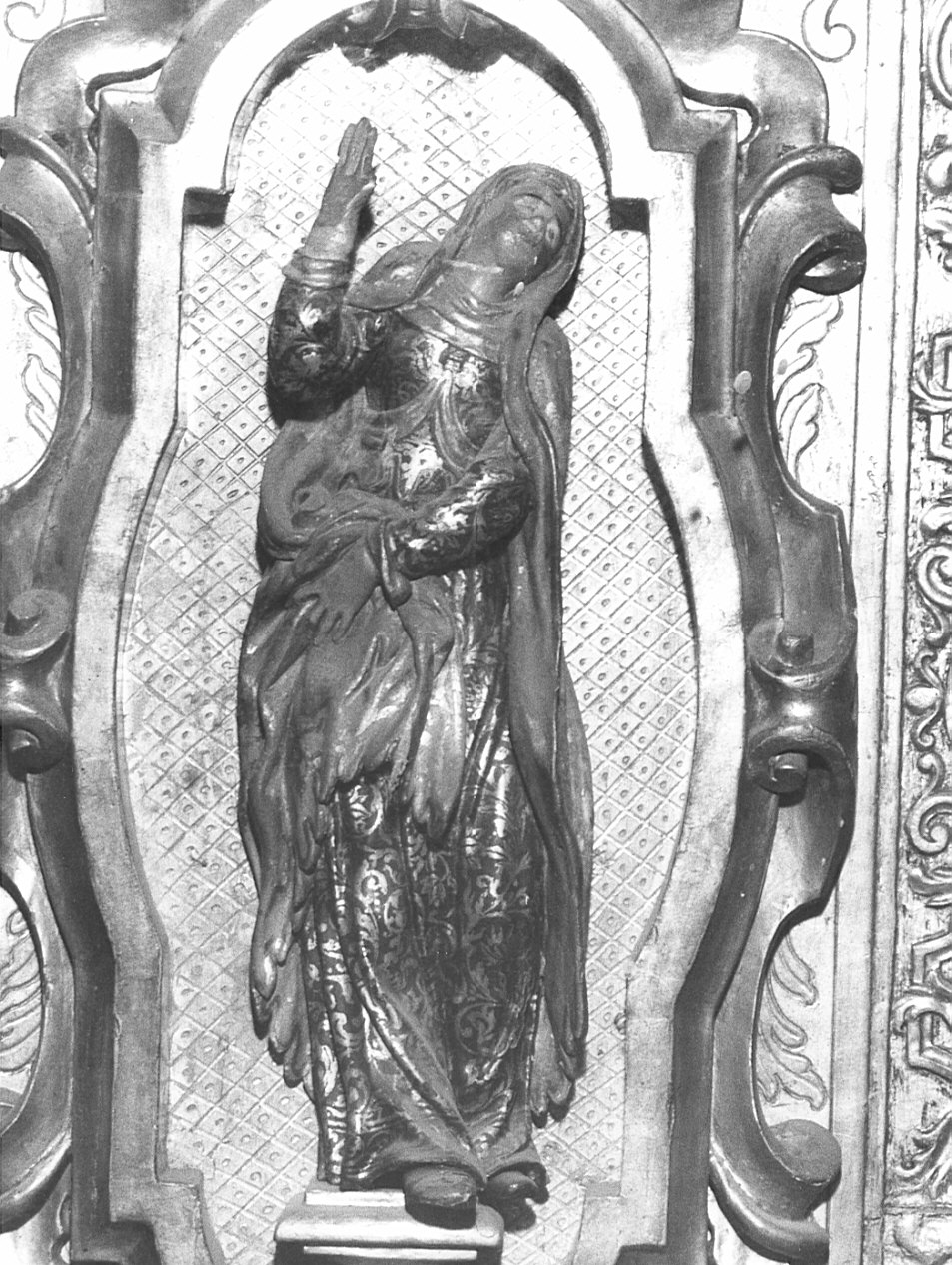 Speranza (statuetta, elemento d'insieme) di Piccini Giovanni (attribuito) (fine/inizio secc. XVII/ XVIII)