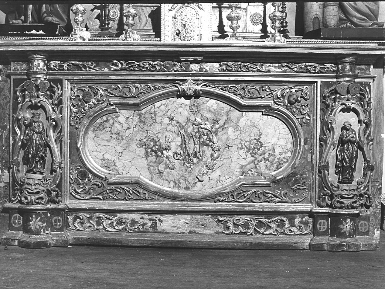 paliotto, opera isolata di Piccini Giovanni (scuola) (fine/inizio secc. XVII/ XVIII)