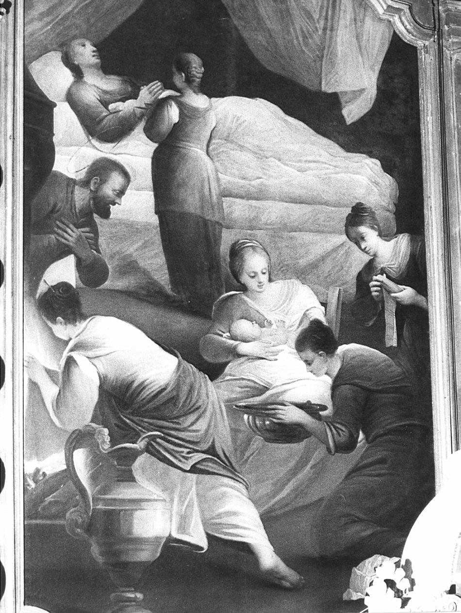 nascita di Maria Vergine (dipinto, opera isolata) - ambito veneto (inizio sec. XVIII)