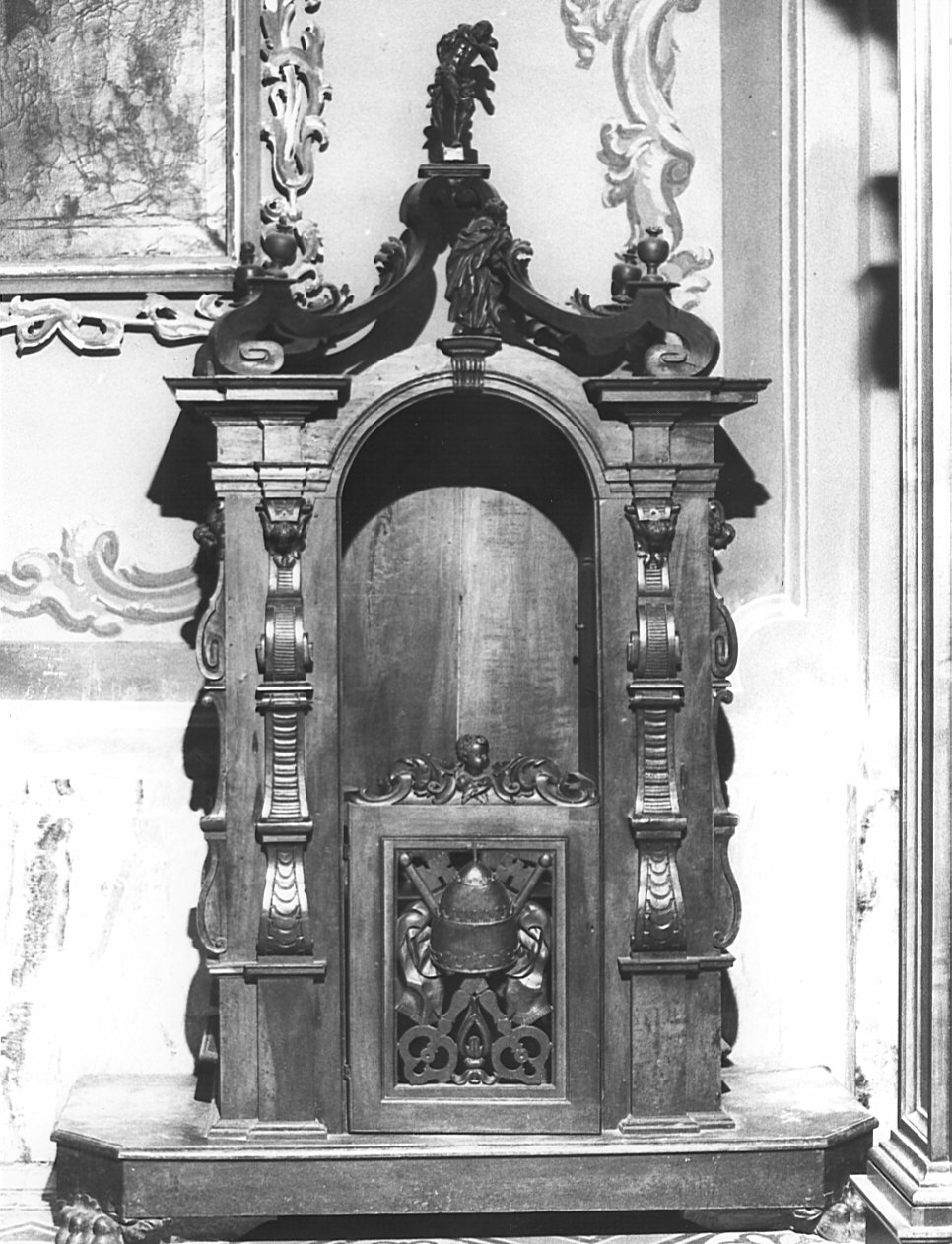 confessionale, opera isolata di Piccini Giovanni (fine sec. XVII)