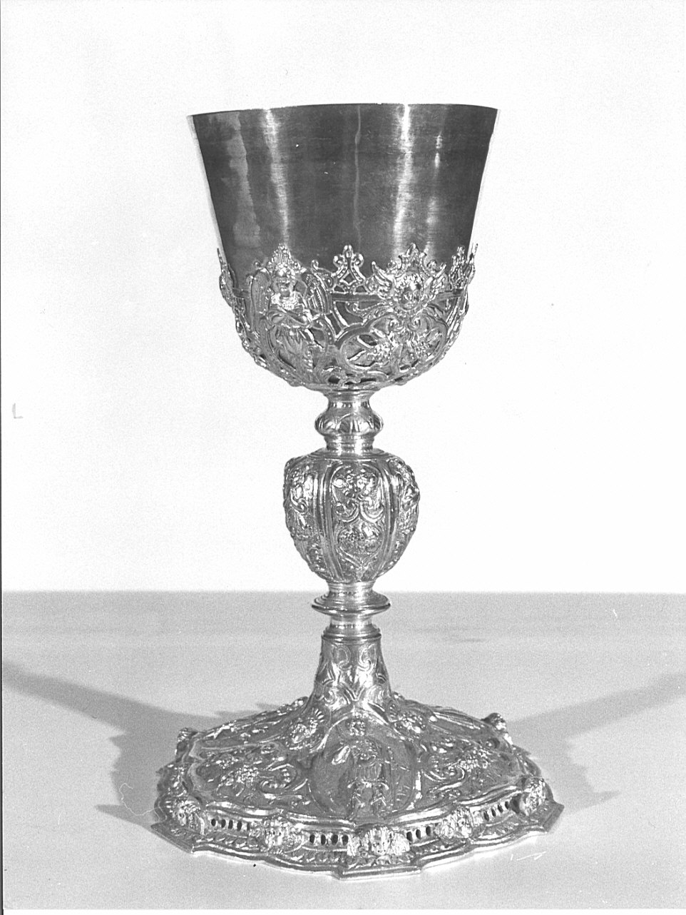 calice, opera isolata - bottega lombarda (sec. XVII)