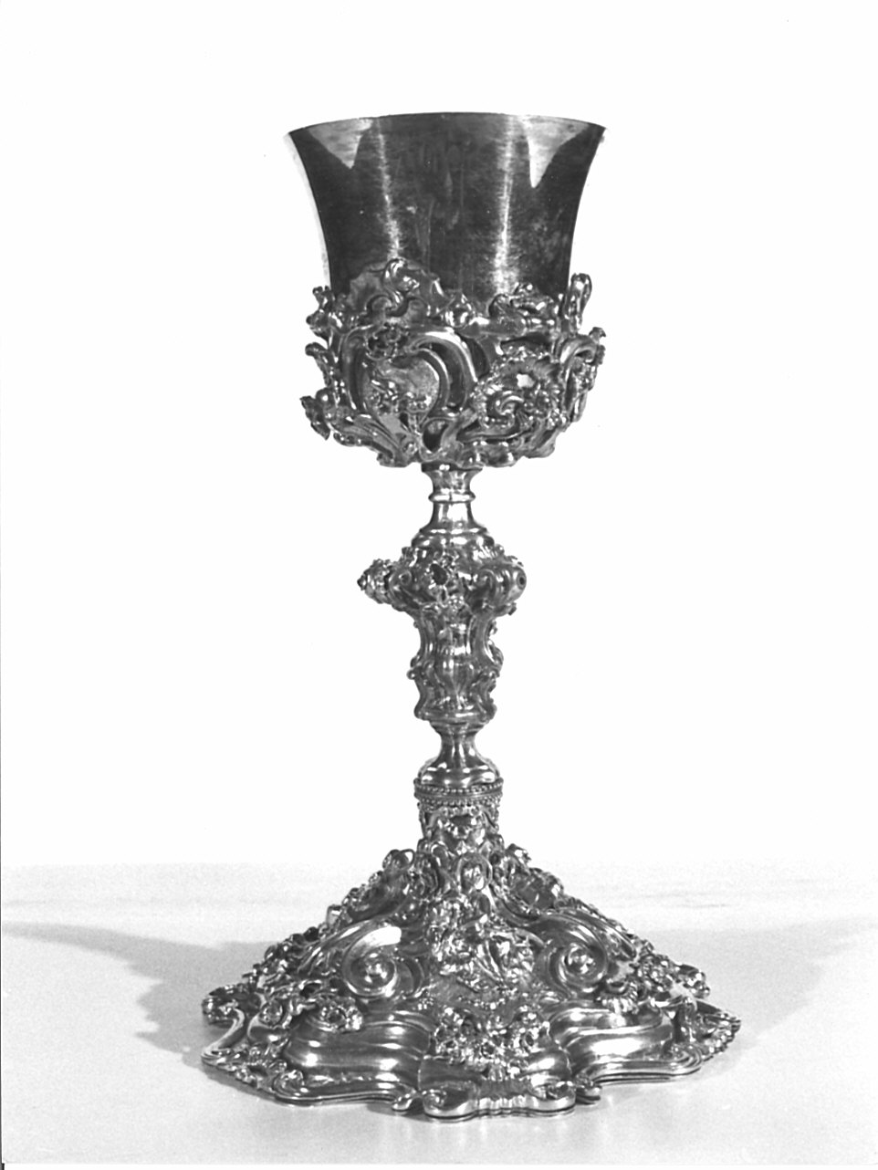 calice, opera isolata - bottega bresciana (sec. XVIII)