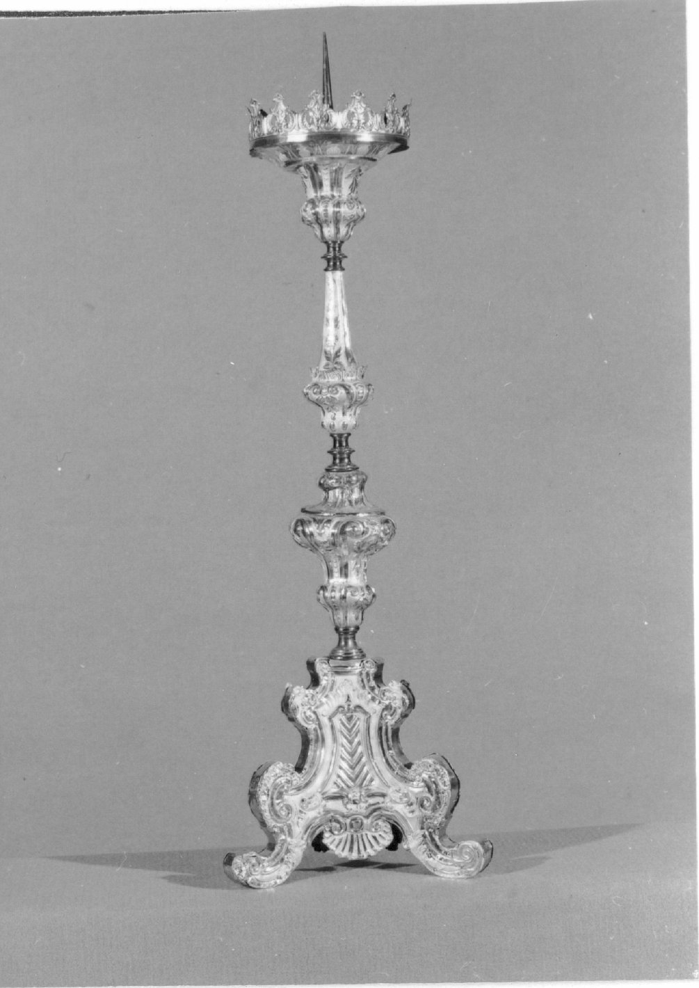 candelabro, serie - bottega lombarda (sec. XVIII)