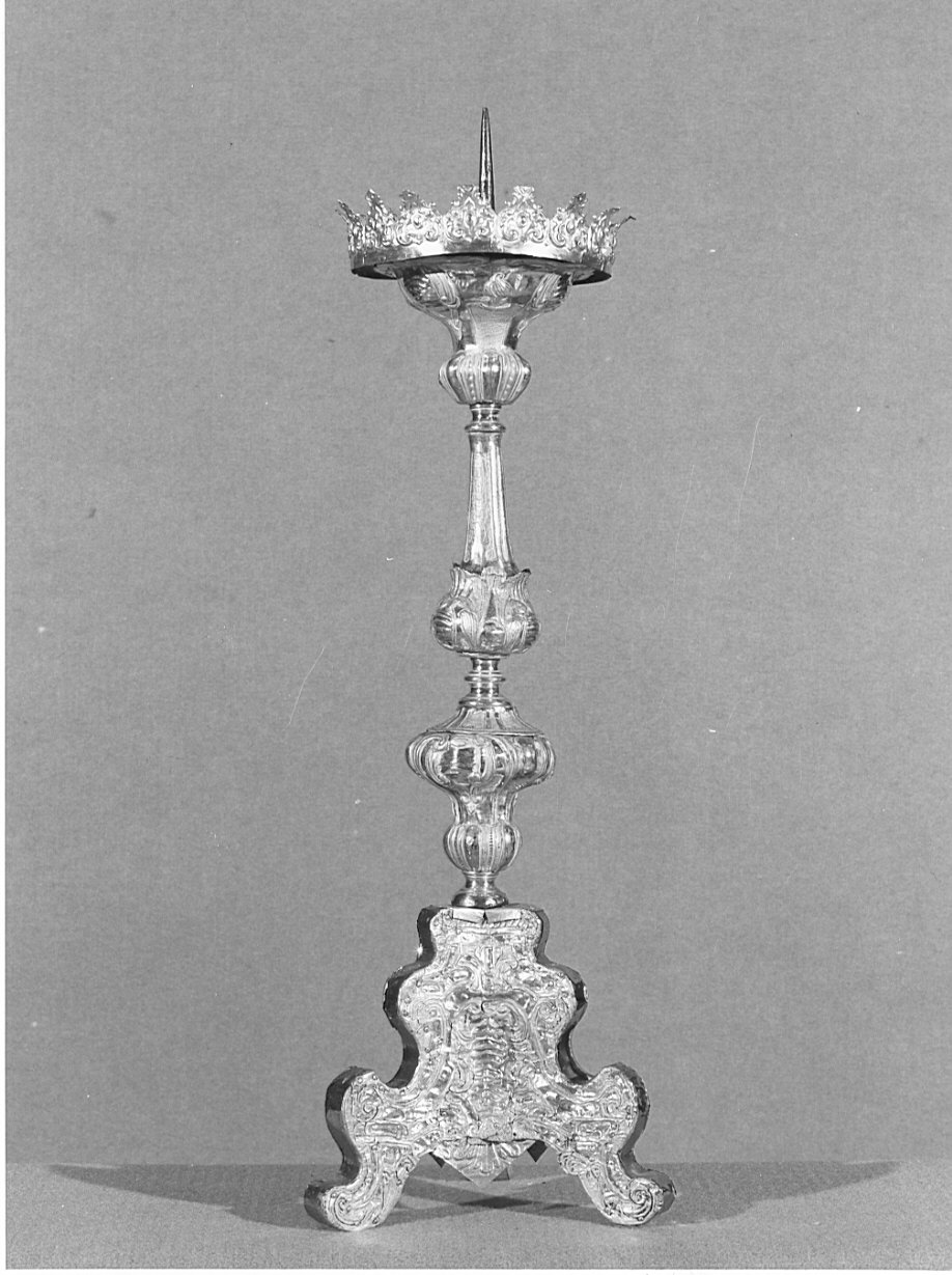 candelabro, serie - bottega lombarda (sec. XVIII)