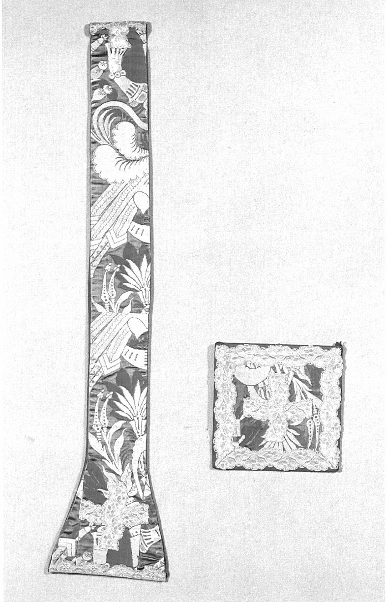 stola, elemento d'insieme - manifattura italiana (?) (sec. XVIII)