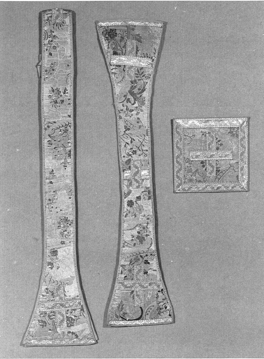 manipolo, elemento d'insieme - manifattura italiana (?) (sec. XVIII)