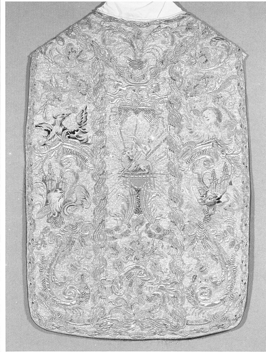 pianeta, elemento d'insieme - manifattura italiana (?) (sec. XVIII)