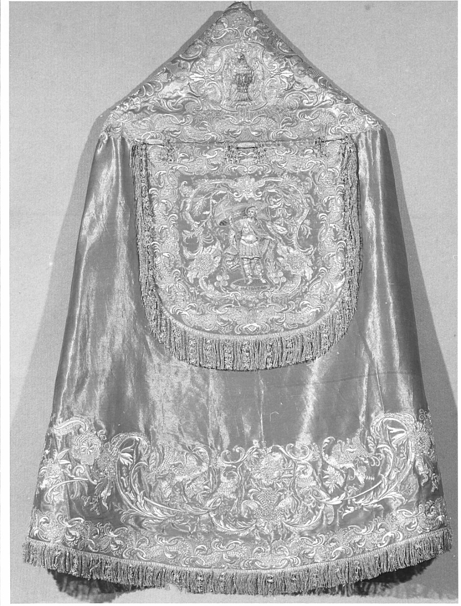 piviale, elemento d'insieme - manifattura italiana (?) (sec. XVIII)