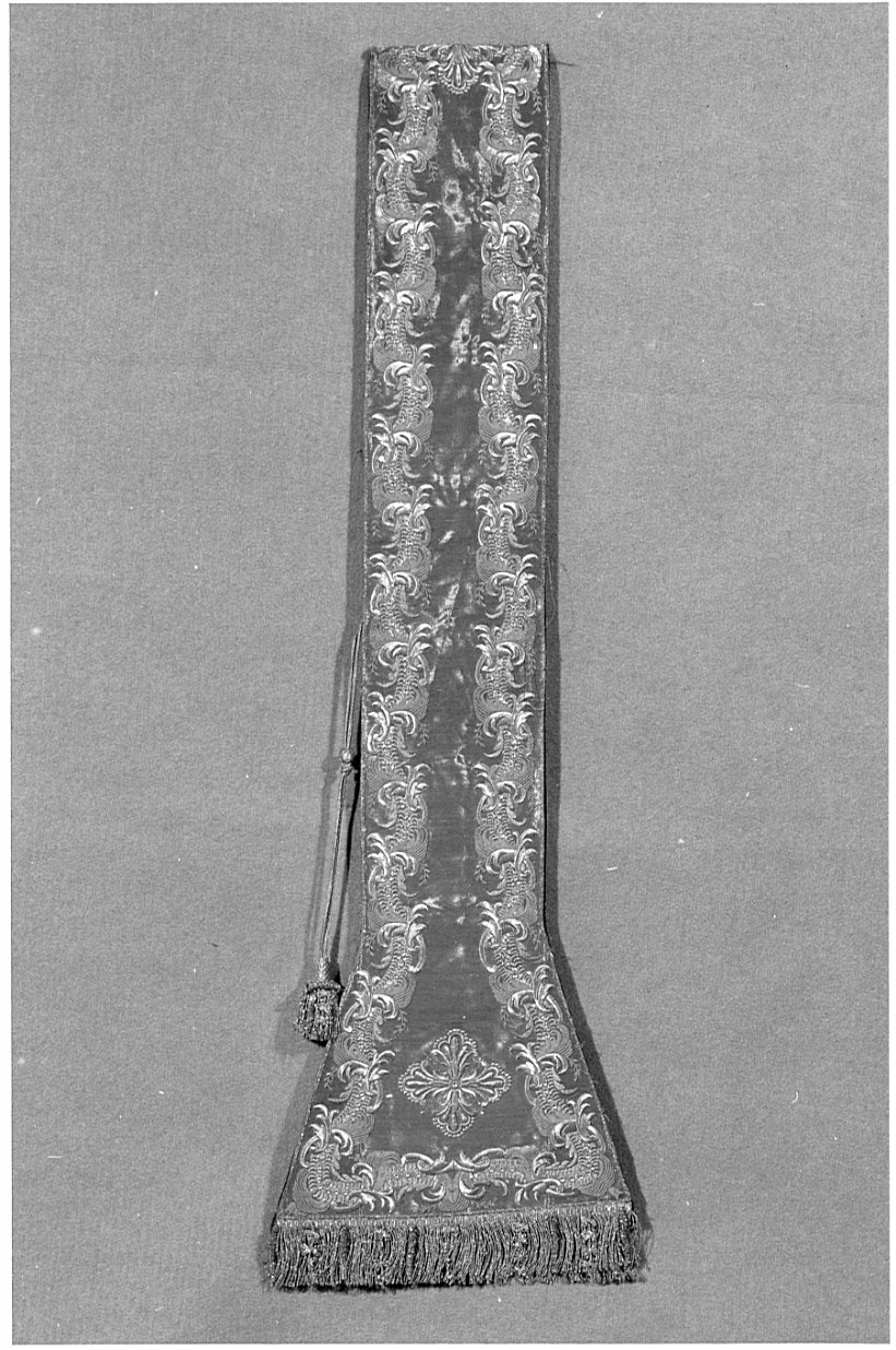 stola, elemento d'insieme - manifattura italiana (?) (sec. XVIII)