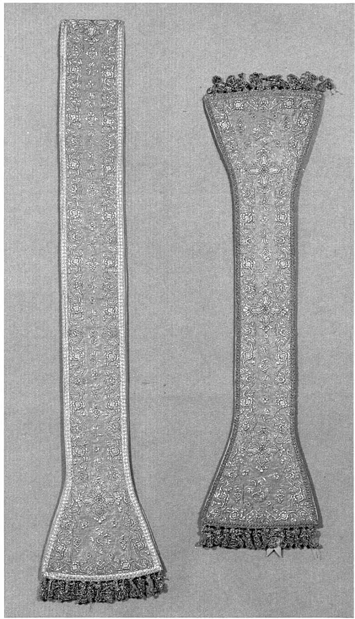 manipolo, elemento d'insieme - manifattura italiana (?) (secc. XVII/ XVIII)