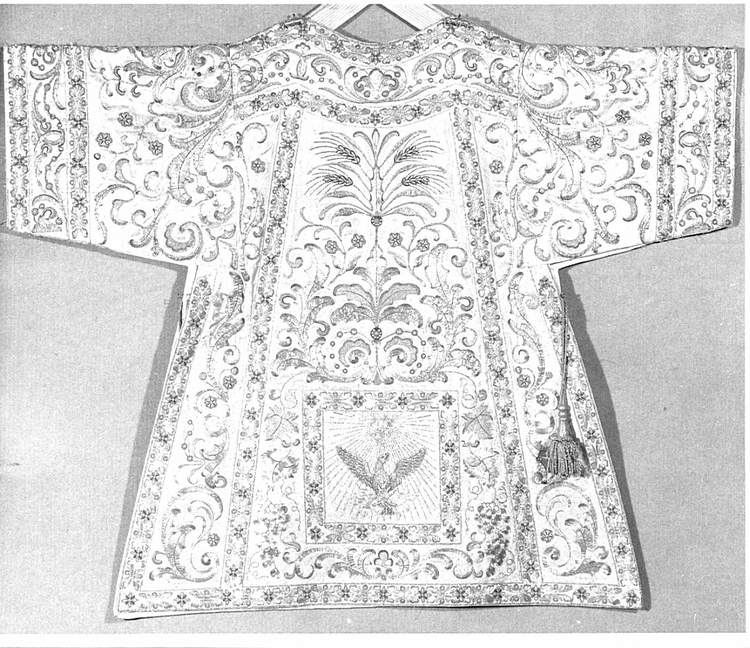 dalmatica, elemento d'insieme - manifattura italiana (?) (sec. XIX)