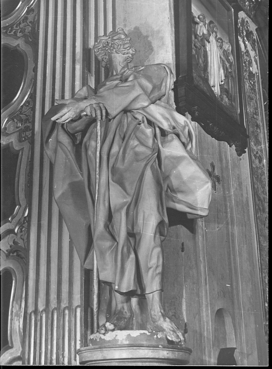 San Giovanni Battista (statua, elemento d'insieme) di Camuzzi Muzio (sec. XVIII)