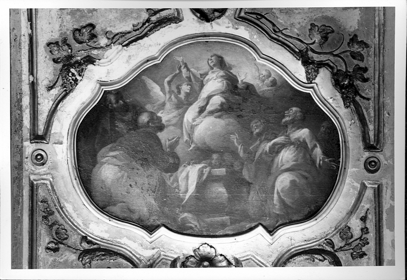 assunzione della Madonna (dipinto, elemento d'insieme) di Ferrario Federico (sec. XVIII)