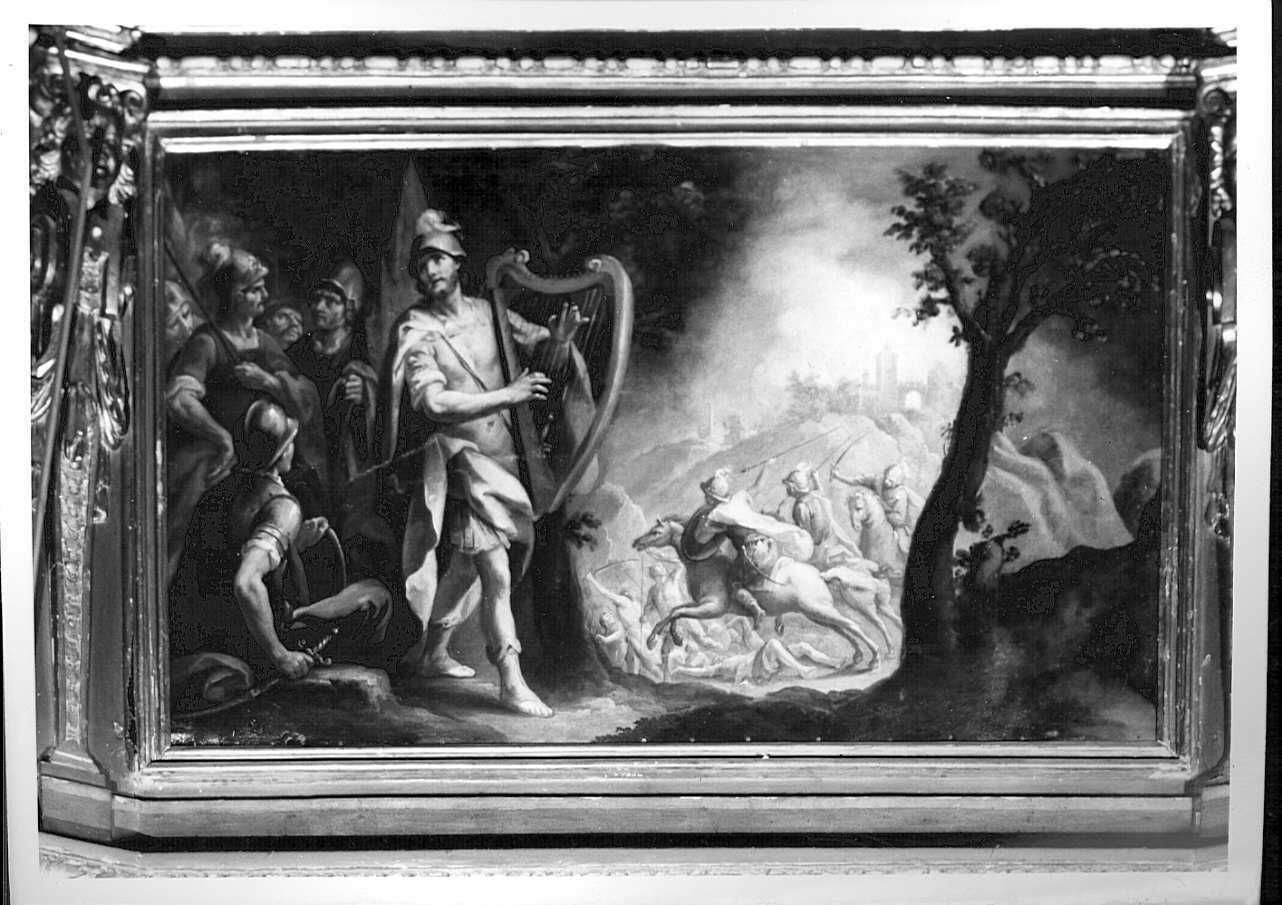 storie della vita di David (dipinto, ciclo) di Cavagna Francesco (sec. XVII)