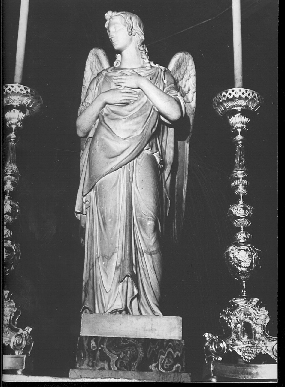 angelo (statua, opera isolata) di Monti Gaetano (sec. XIX)