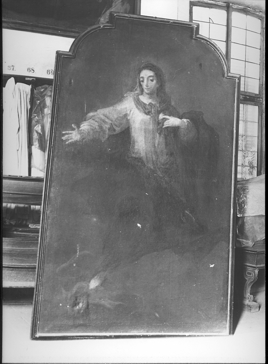 Madonna Immacolata (dipinto, opera isolata) di Galliari Bernardino (sec. XVIII)