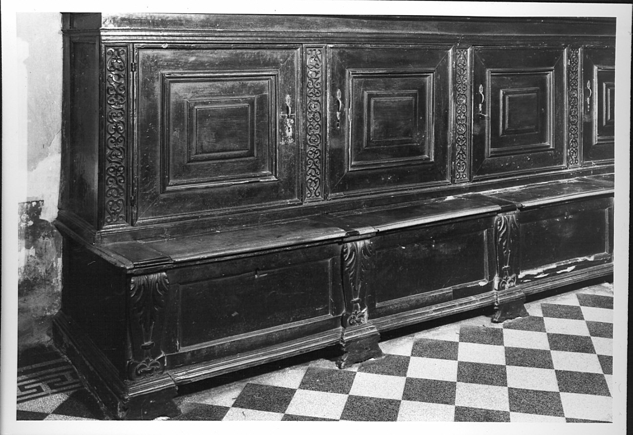 mobile, opera isolata - bottega lombarda (sec. XVII)