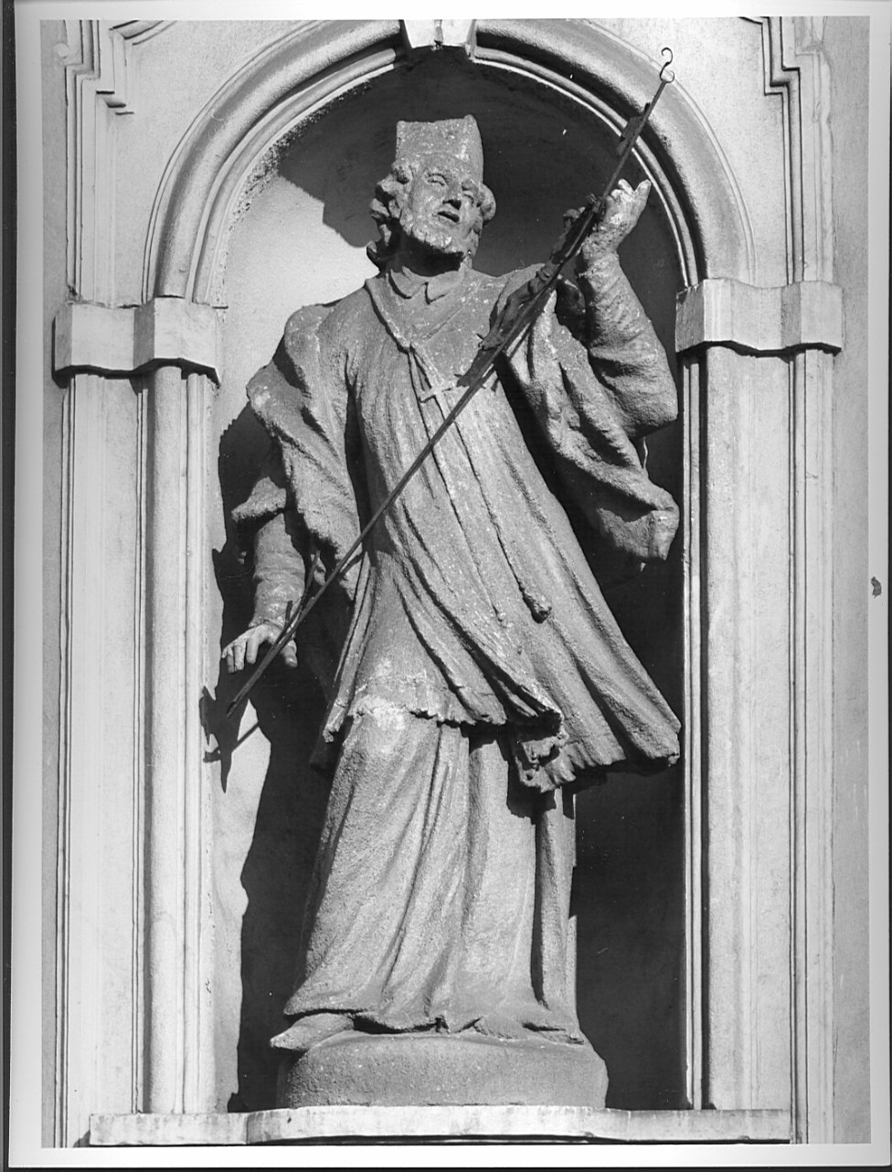 San Giovanni Nepomuceno (scultura, elemento d'insieme) di Pirovano Anton Maria (sec. XVIII)