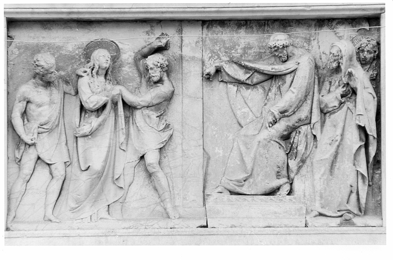 processo di Sant'Agata (rilievo, opera isolata) - bottega lombarda (?) (sec. XIX)