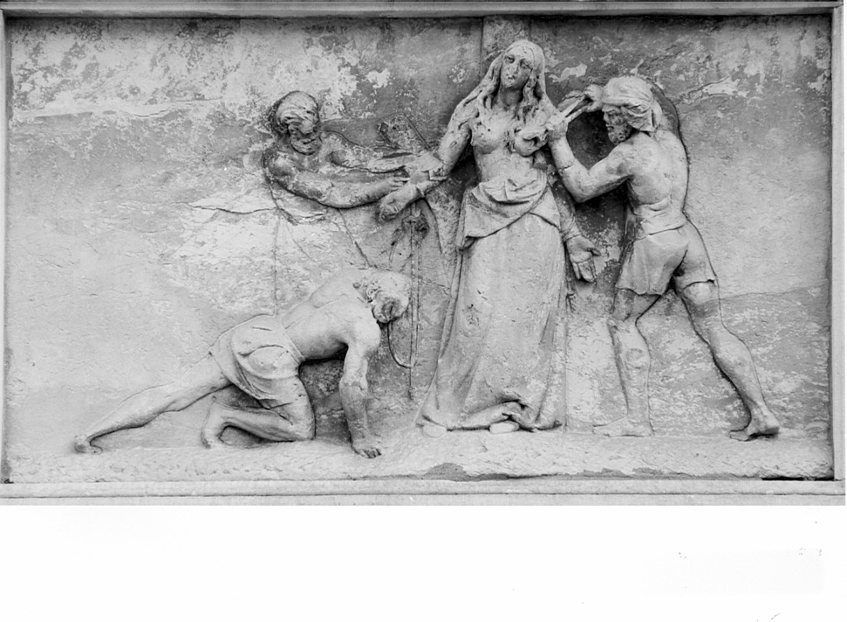 martirio di Sant'Agata (rilievo, opera isolata) - bottega lombarda (seconda metà sec. XIX)