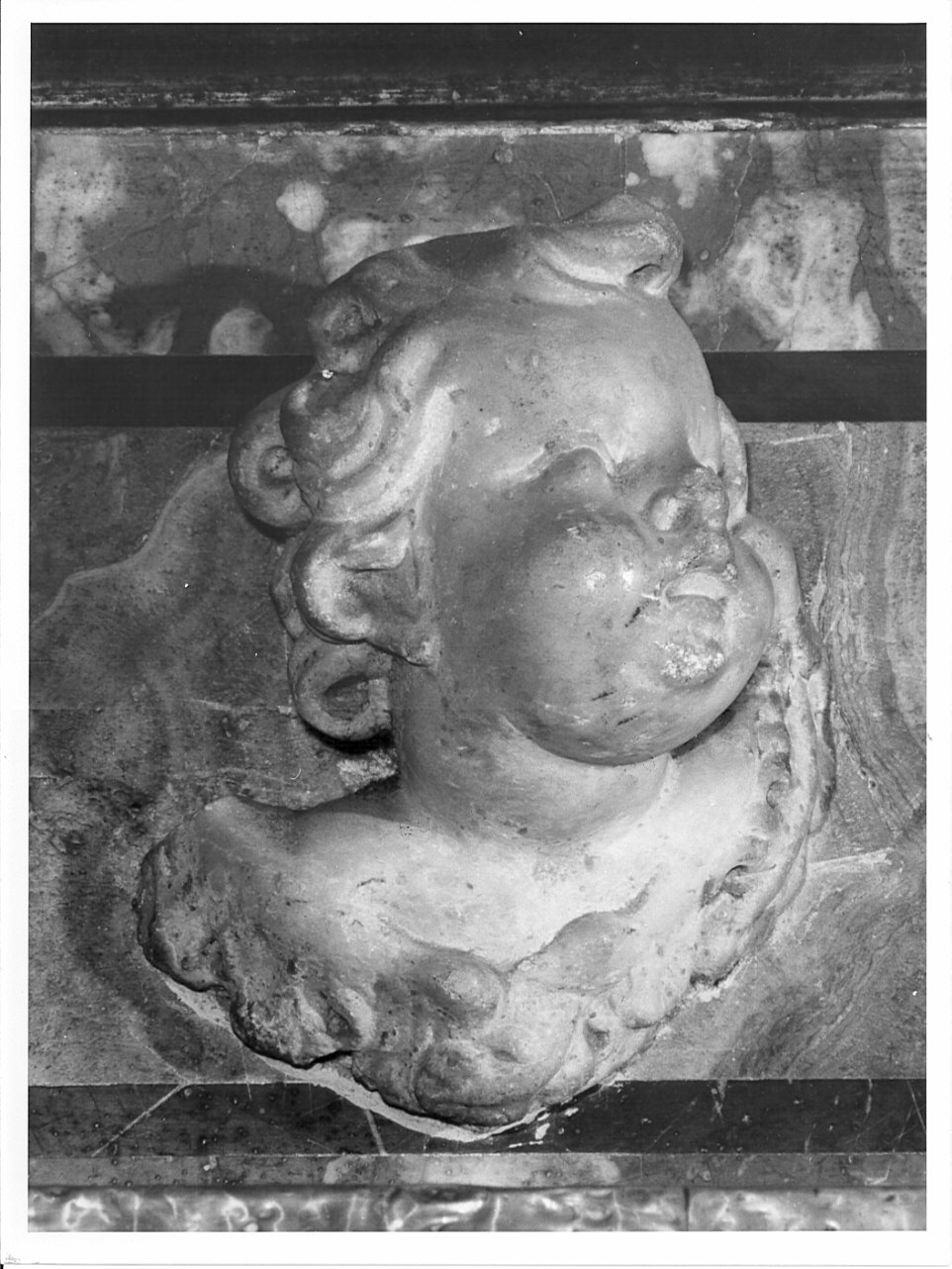 angelo (rilievo, opera isolata) - bottega italiana (sec. XVII)