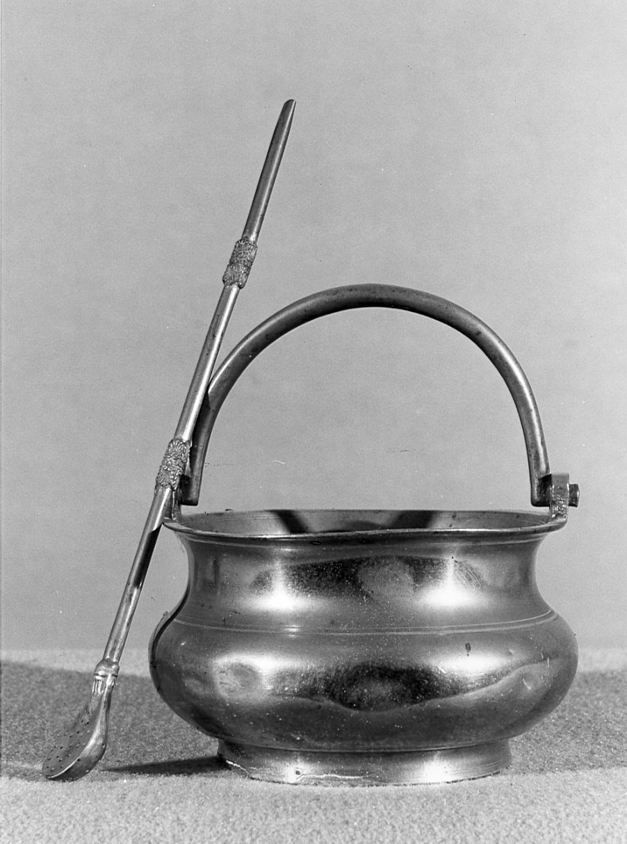 servizio per aspersione, insieme - bottega bergamasca (sec. XVII)