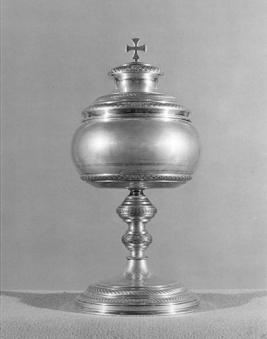 pisside, opera isolata - bottega italiana (sec. XX)