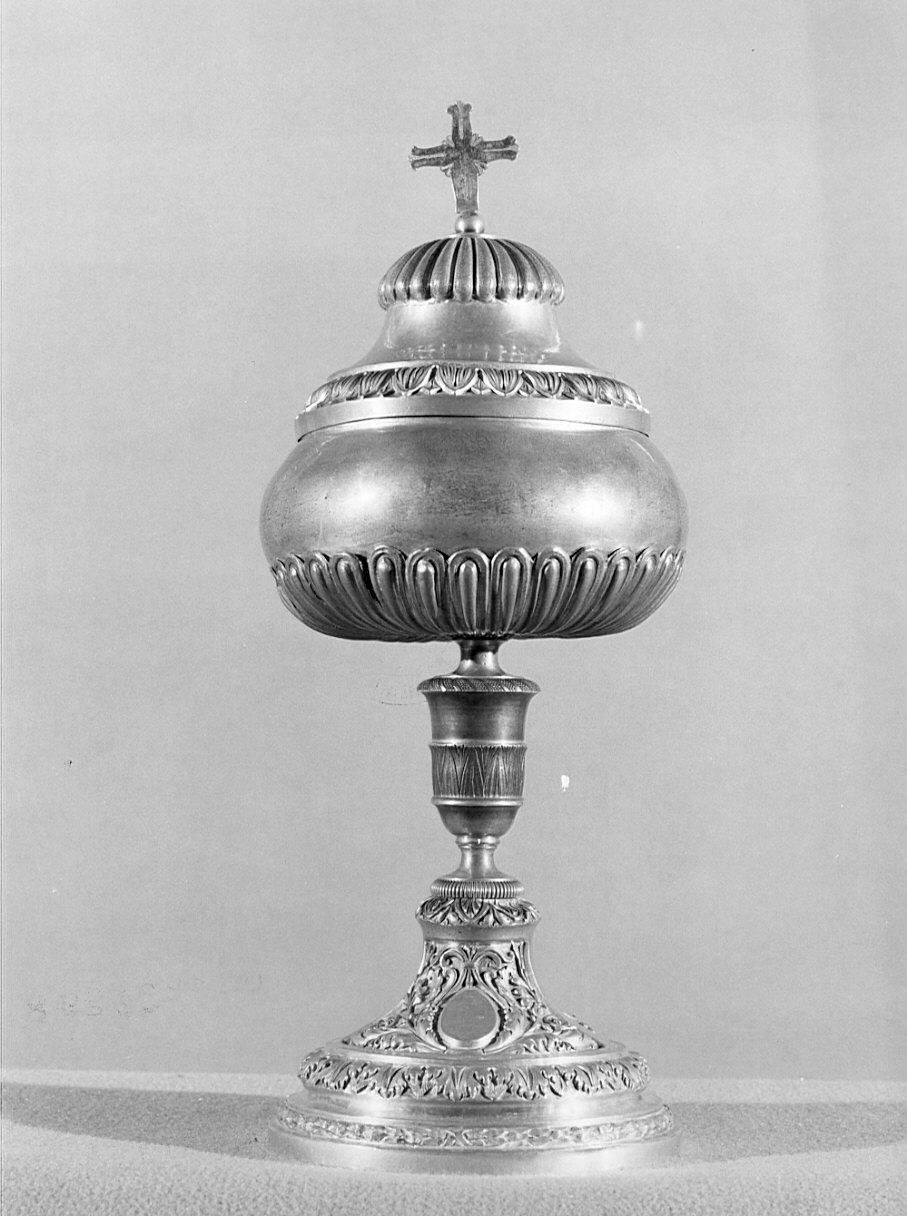 pisside, opera isolata - bottega italiana (sec. XIX)