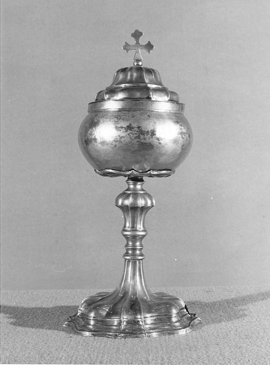 pisside, opera isolata - bottega bergamasca (?) (sec. XVIII)