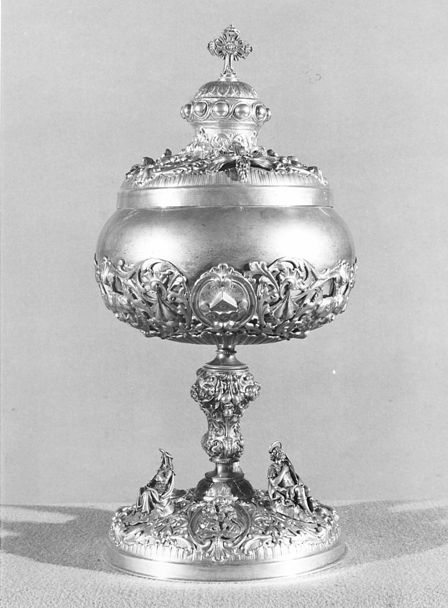 pisside, opera isolata - bottega bergamasca (?) (sec. XX)