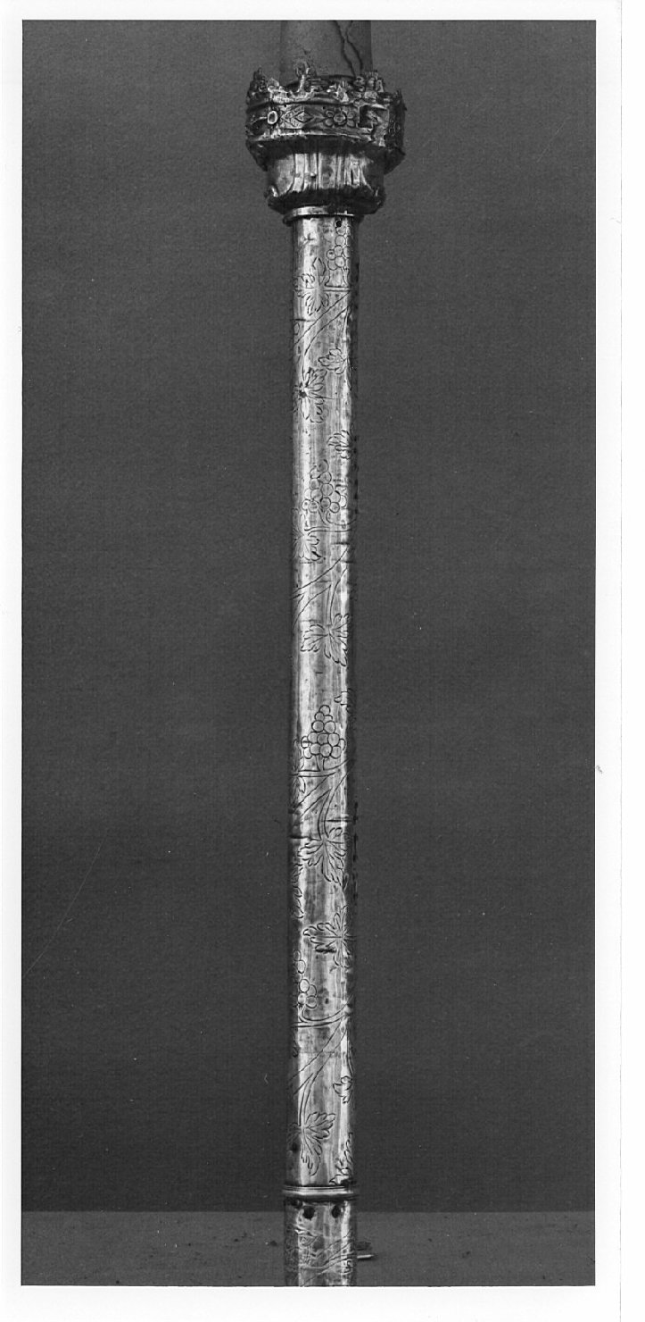 verga del cerimoniere, opera isolata - bottega italiana (sec. XVII)