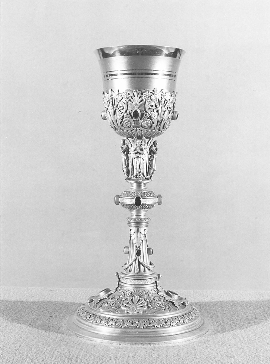 calice, opera isolata - bottega lombarda (fine sec. XIX)