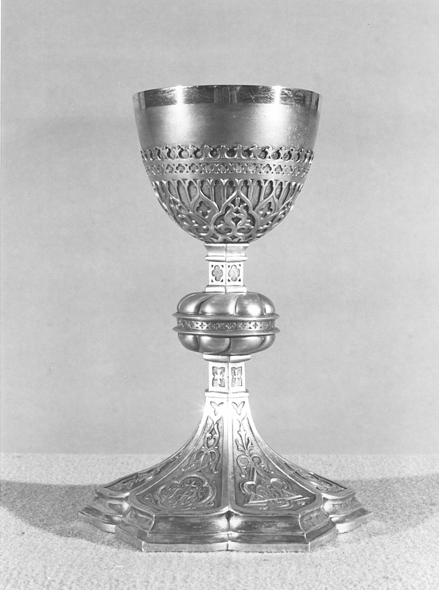 calice, opera isolata - bottega lombarda (sec. XX)