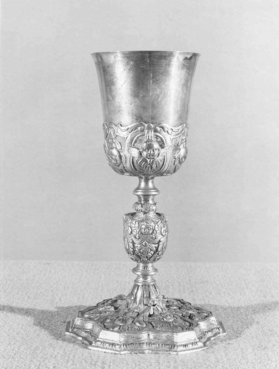 calice, opera isolata - bottega lombarda (sec. XVII)