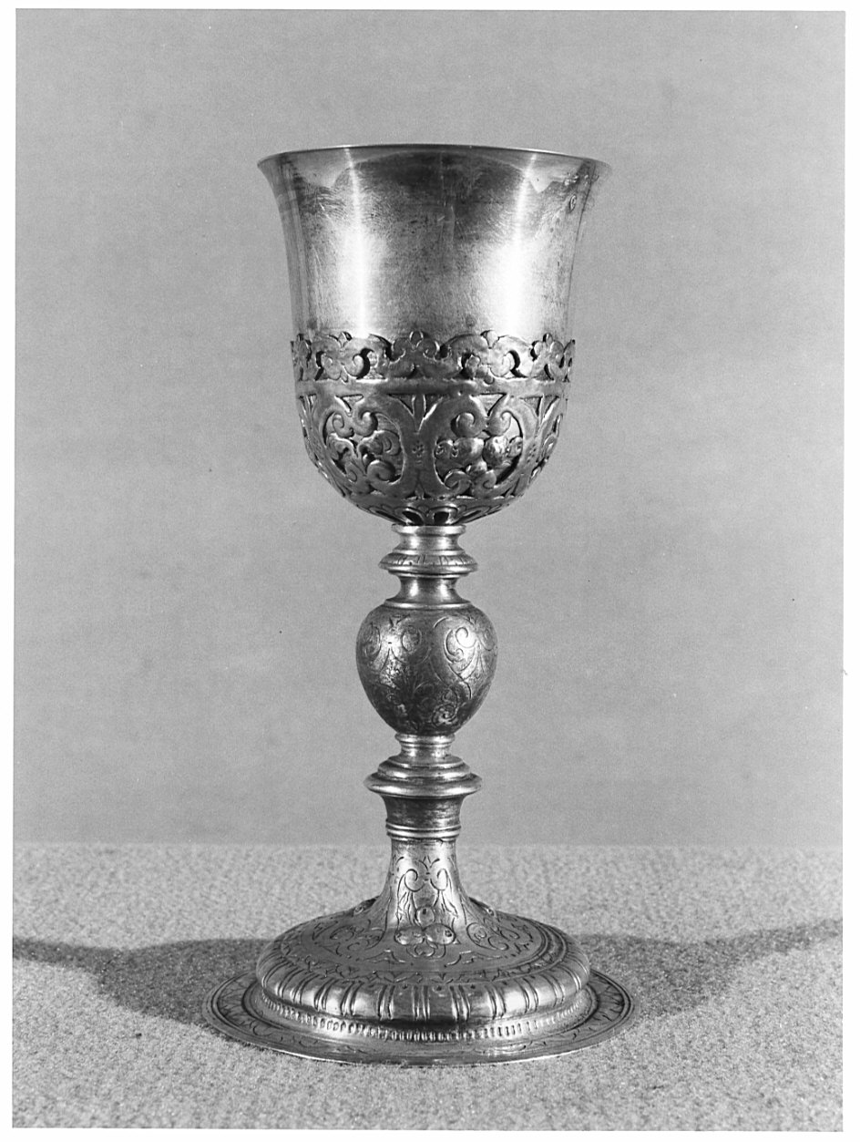 calice, opera isolata - bottega lombarda (sec. XVII)