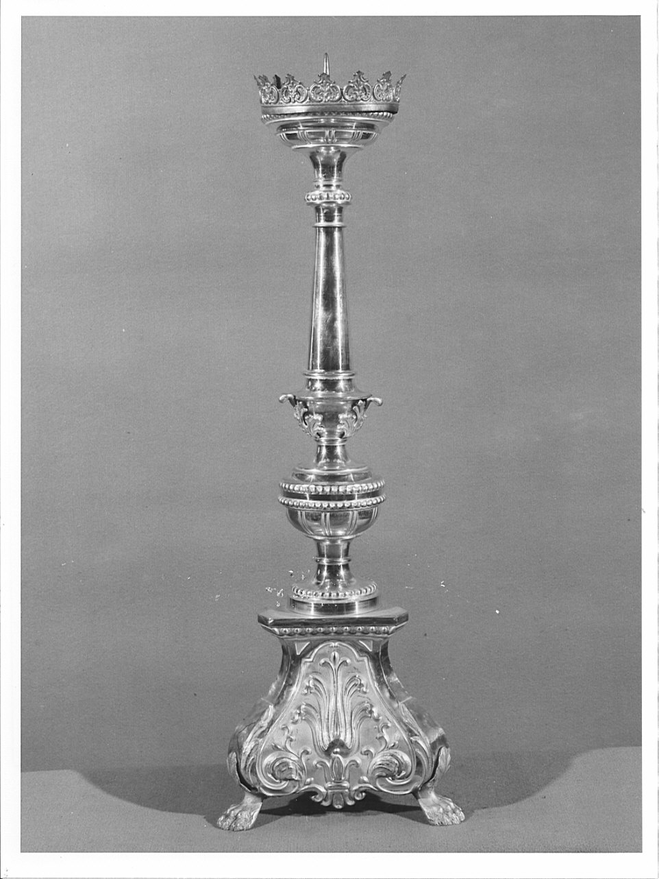 candeliere, serie - bottega lombarda (?) (fine sec. XIX)