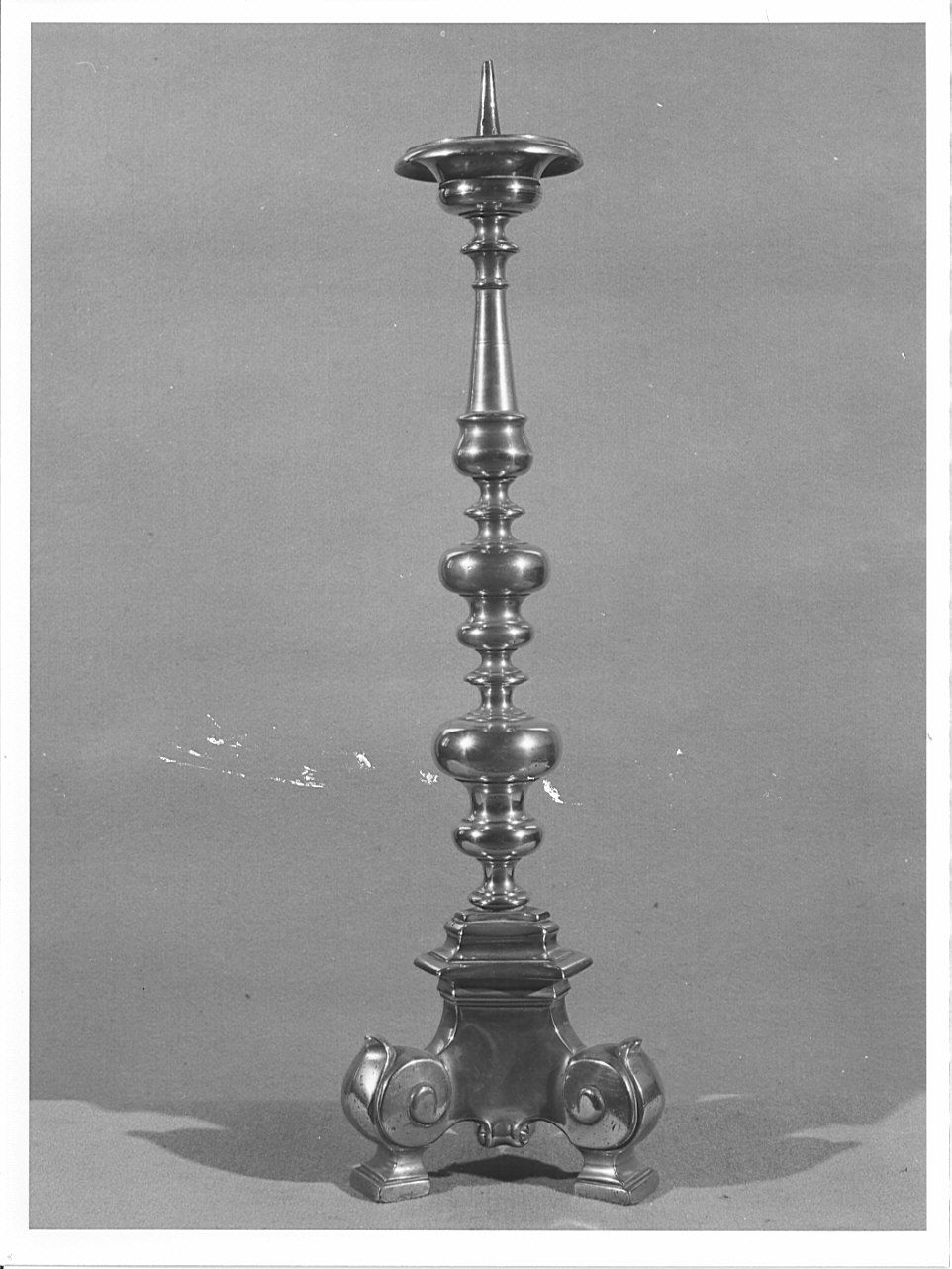 candeliere, serie - bottega lombarda (?) (fine sec. XIX)